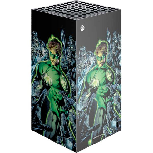 DC Comics Green Lantern Blackest Night, Vol 1 Cover by Ivan Reis XBox Series X Digital Edition Console Skin